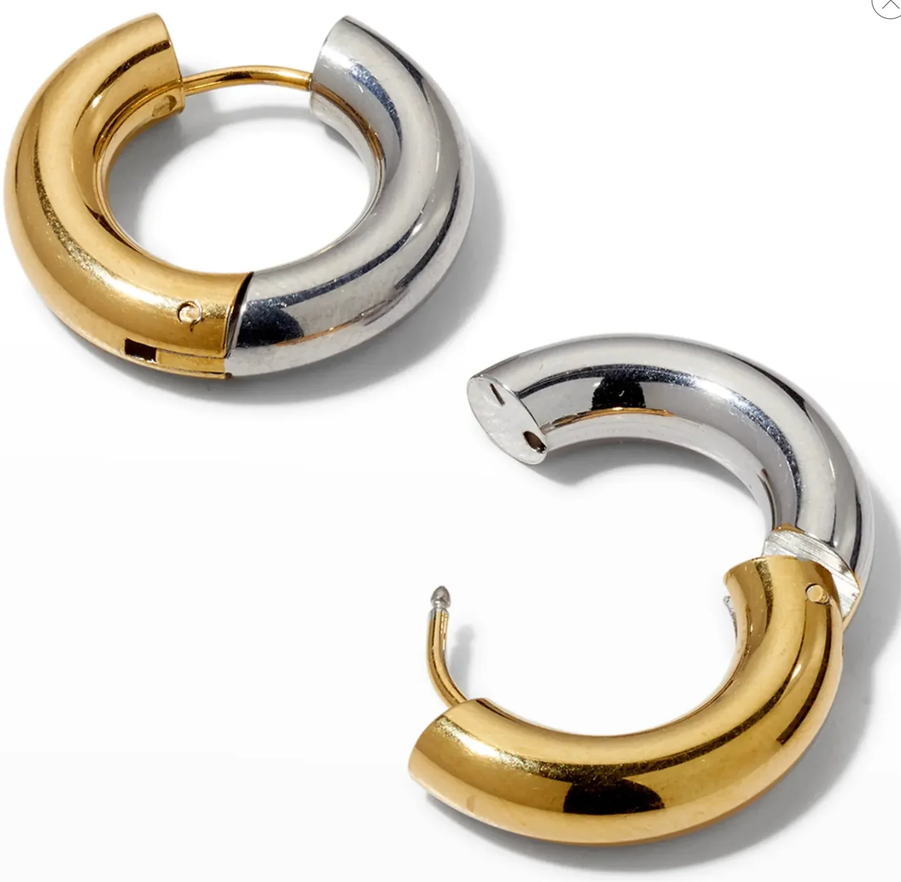 Two Tone Earrings