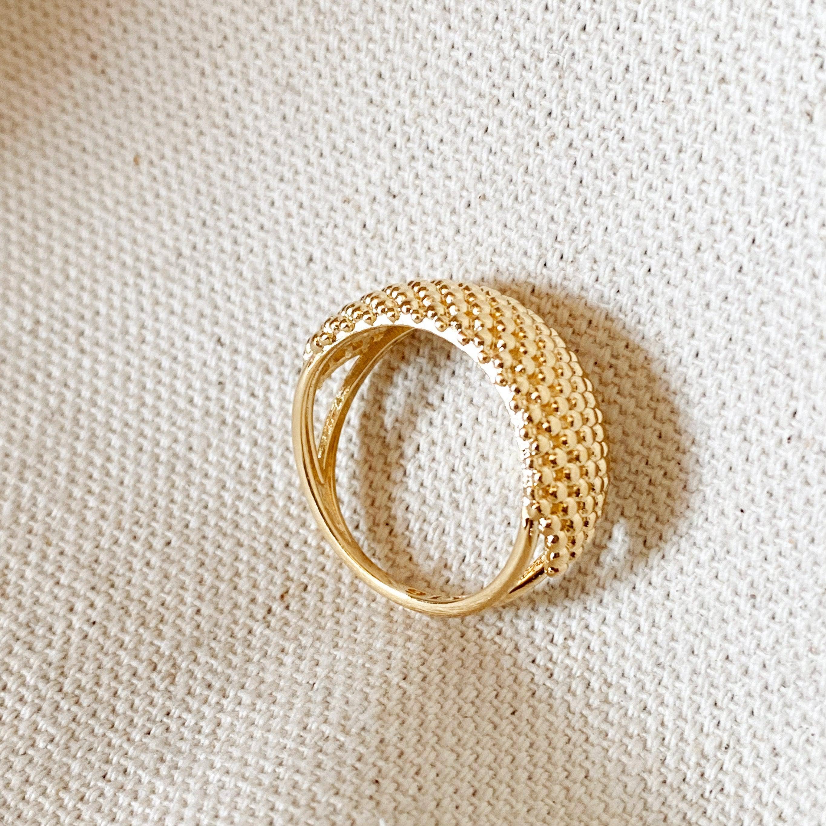 Luna Cluster Ring