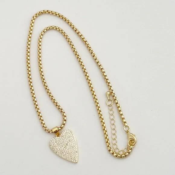 Grace Heart Necklace