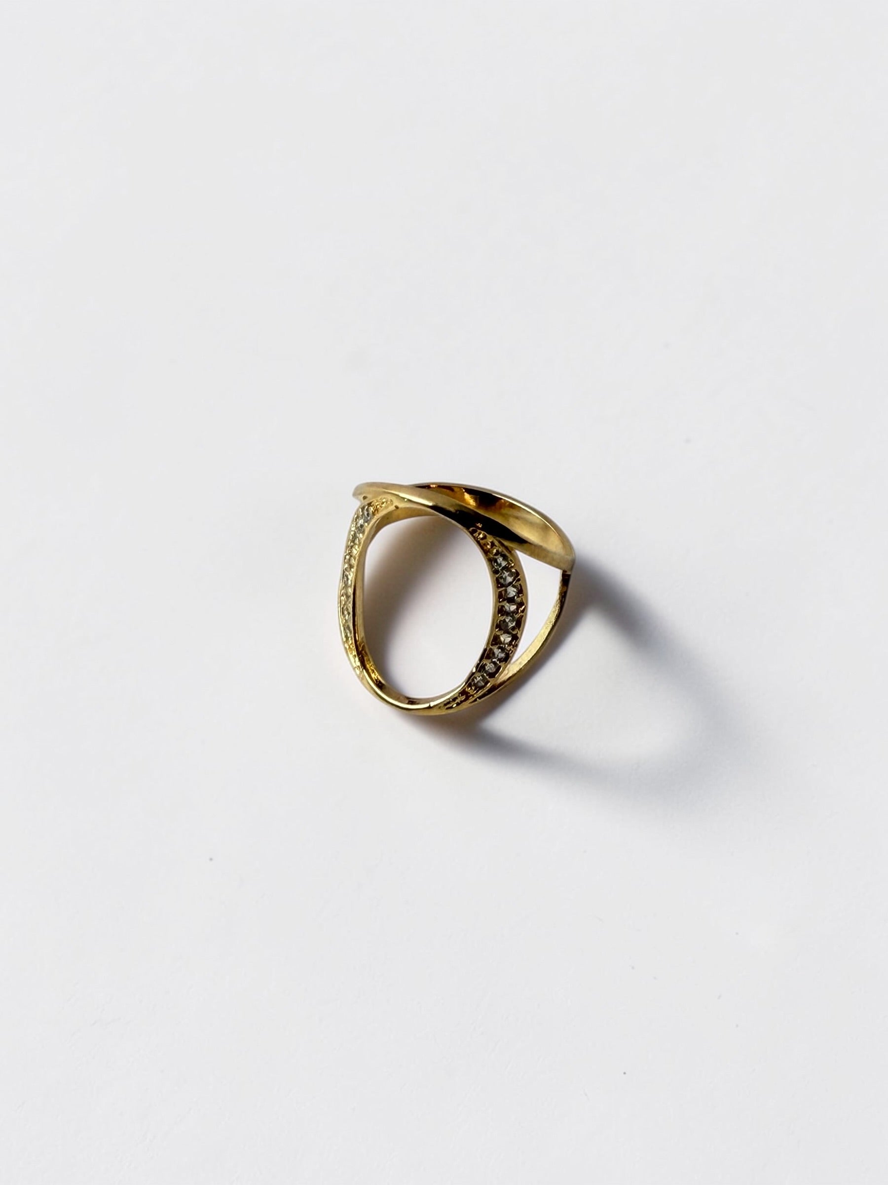 Pave Zirconia Ring