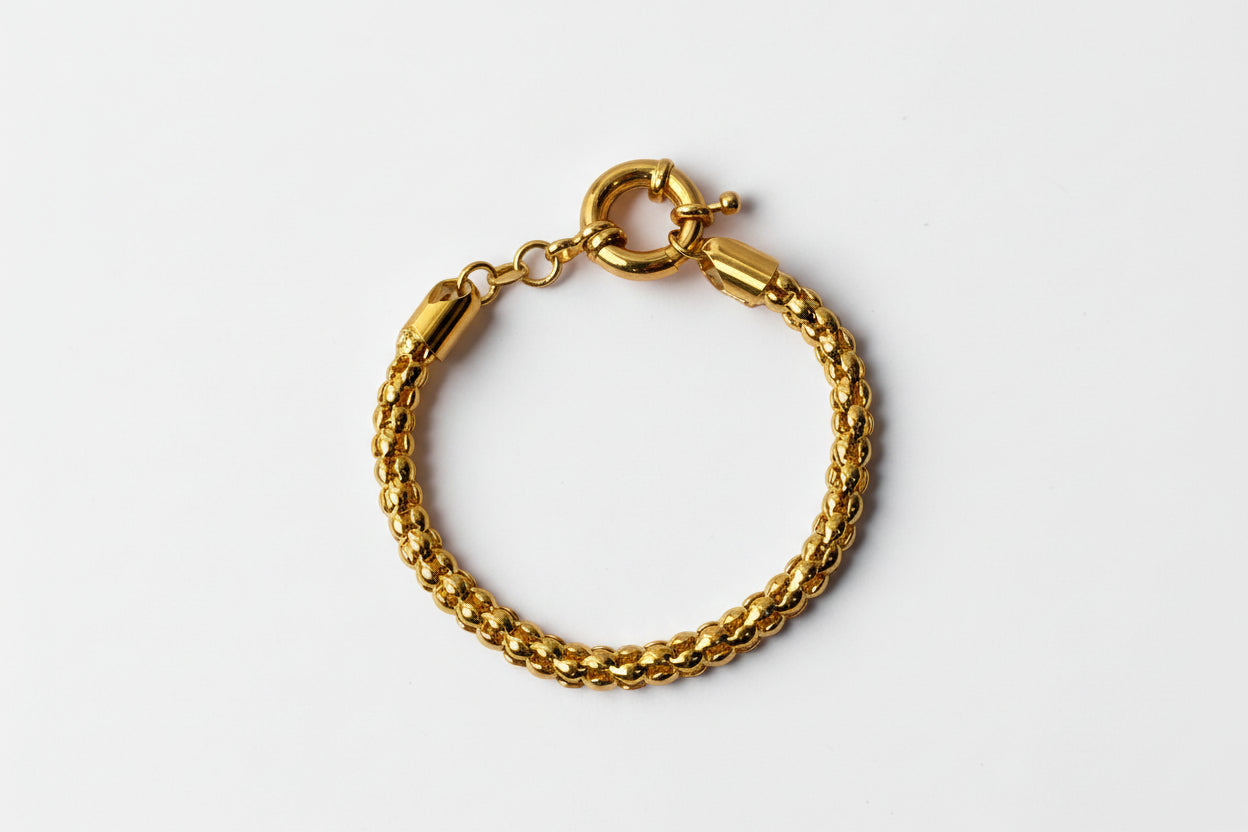 Popcorn Chain Bracelet
