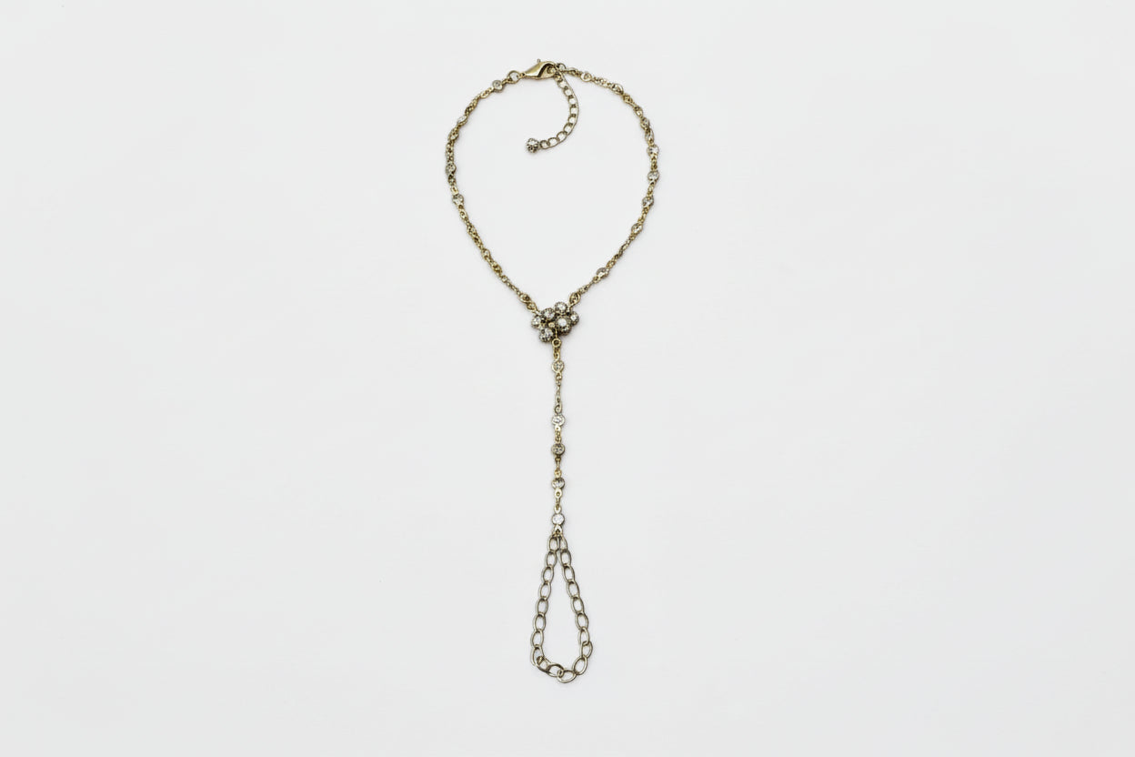 Round Bezel Hand Chain