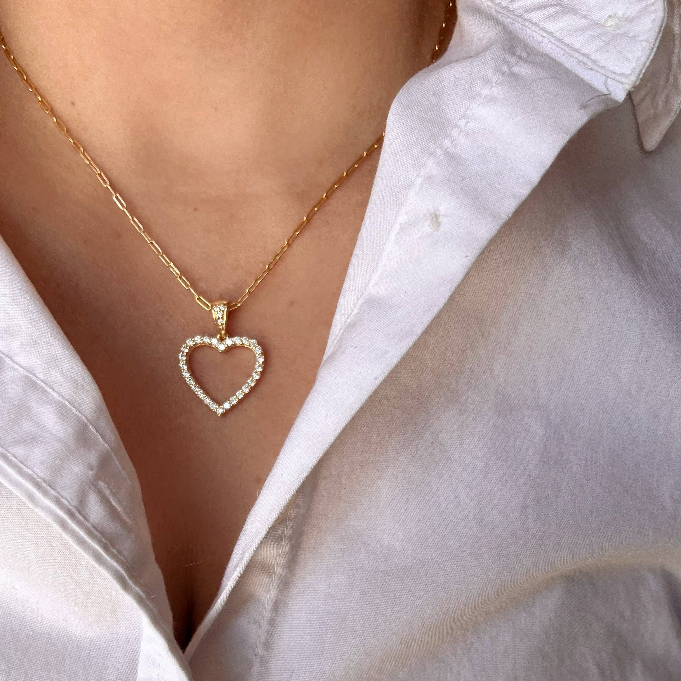 Zoe Heart Necklace
