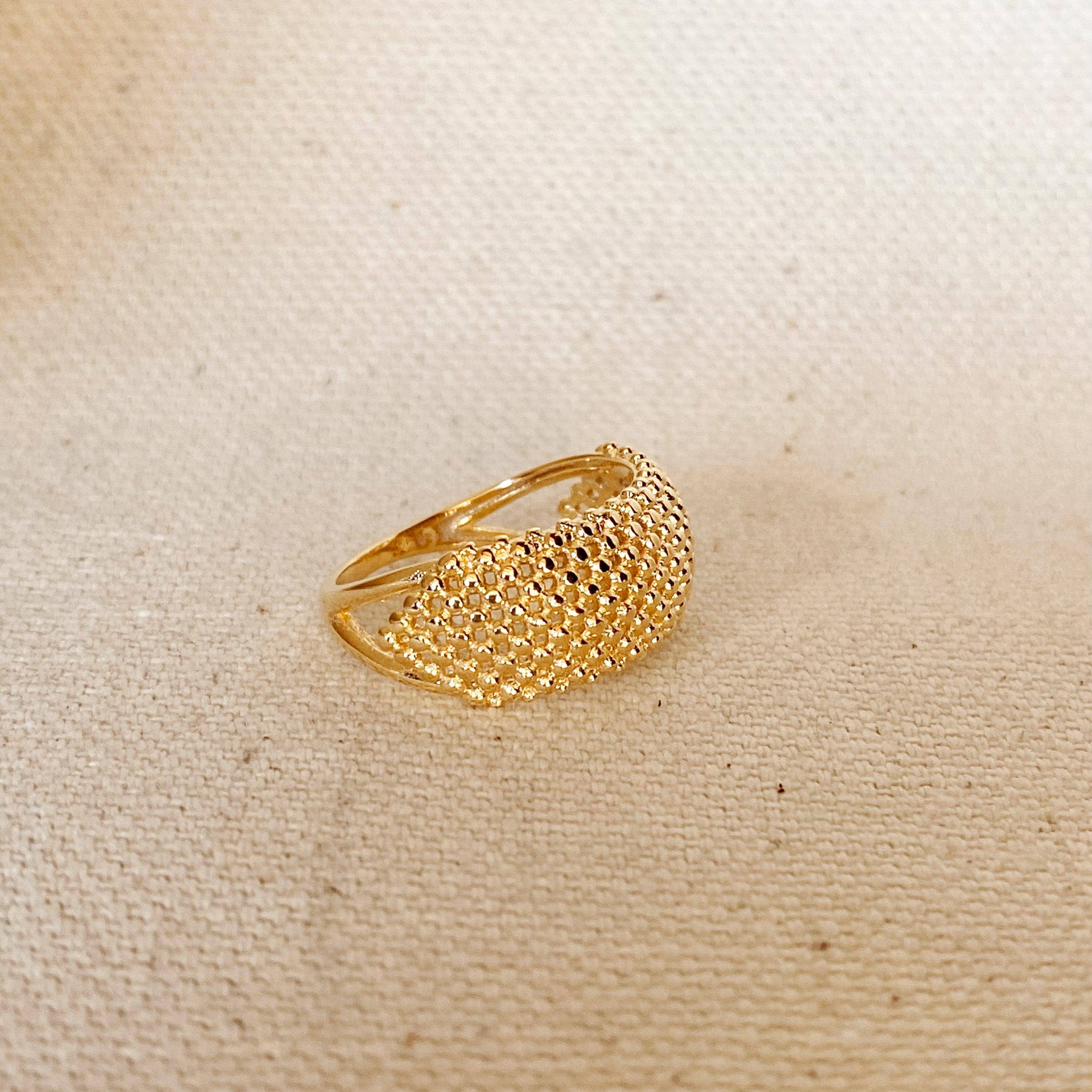 Luna Cluster Ring