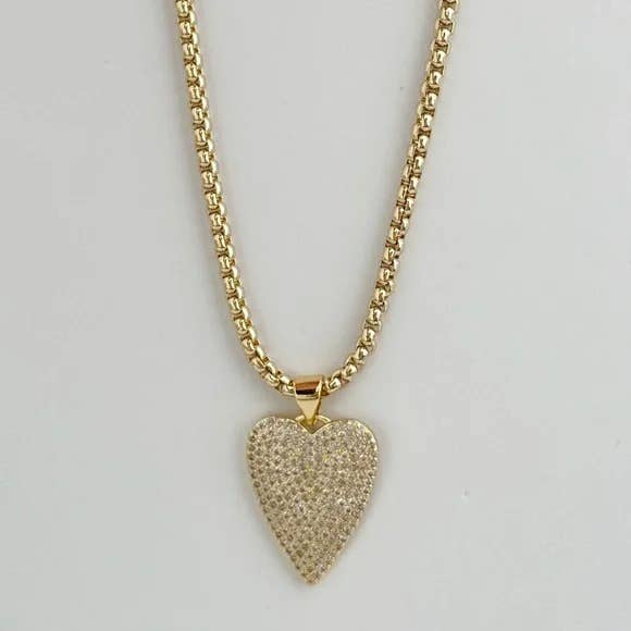 Grace Heart Necklace